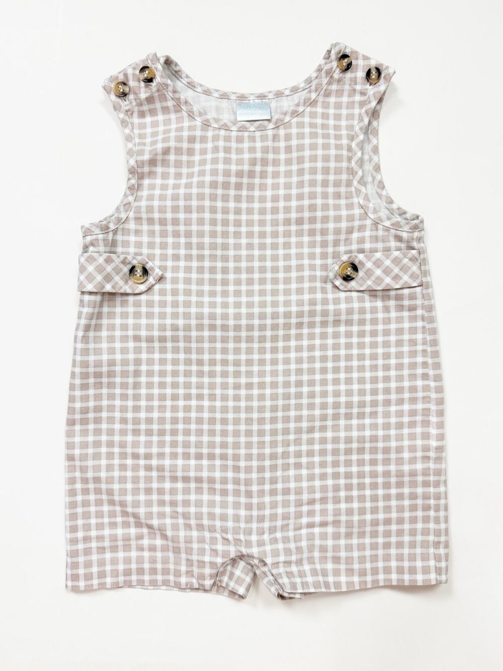 Edgehill Collection Gingham Romper